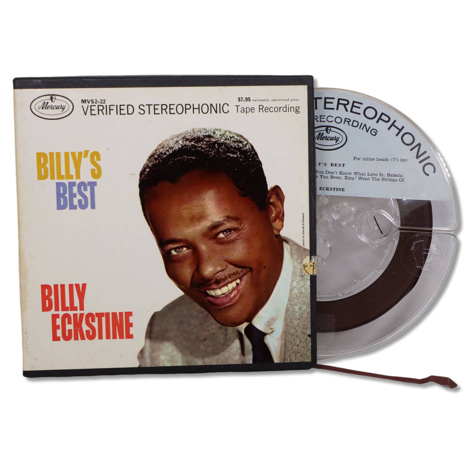 1958 Billy's Best Billy Eckstine Reel to Reel Tape 7 1/2 IPS Mercury M –  Thompson & Crowe