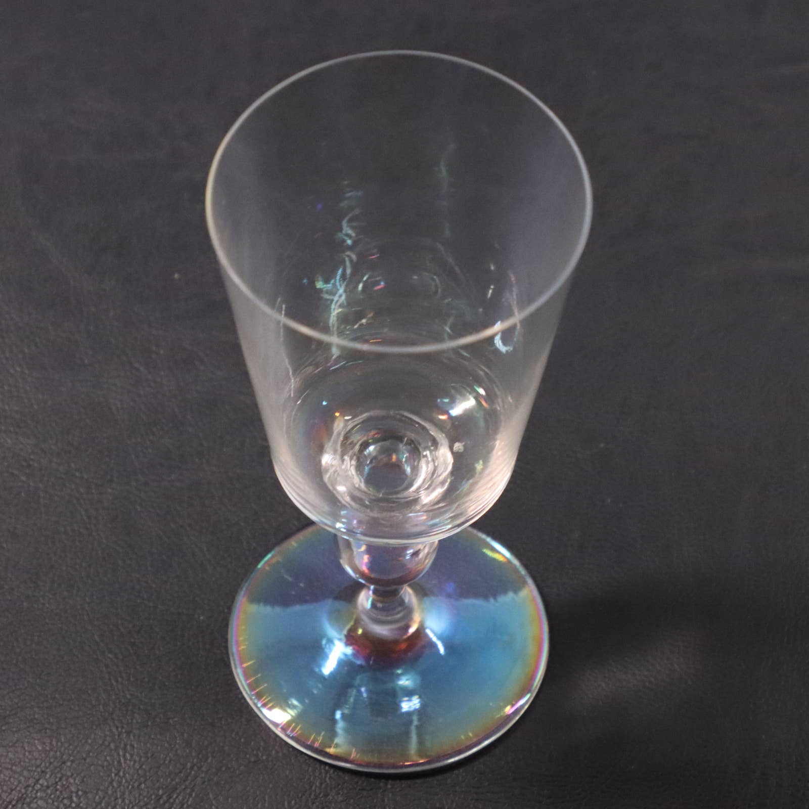 Thin Fine Crystal Lustre Iridescent Cordial Sherry Glass 4 7/8 Ball S –  Thompson & Crowe